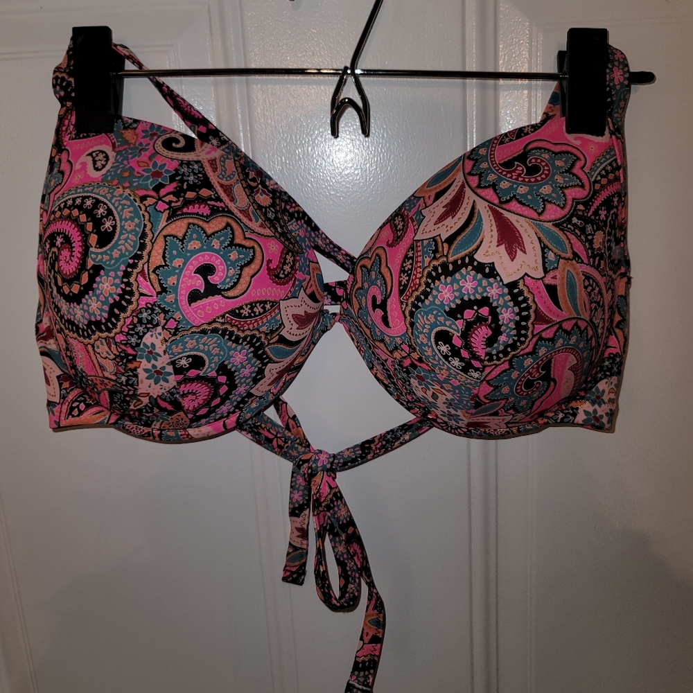 Paisley Bikini Top